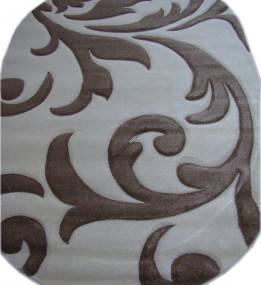Синтетичний килим Lambada 451 brown-white 
